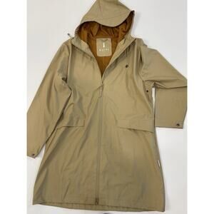 RAINS Waterproof Jacket PARKA Brown SIZE L/XL